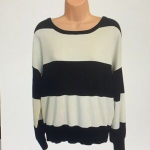 Elegant Striped Women's Sweater